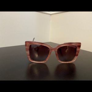 Diff Eyewear Lizzy Cassis Frame Wine Grad. Lens